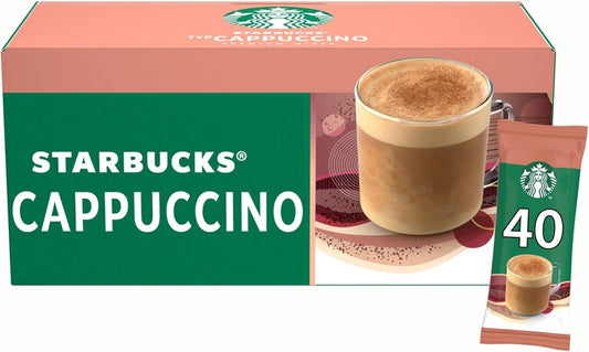 STARBUCKS® Premium Instant Cappuccino – 40 x 18g Sachets