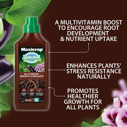 Maxicrop Original Seaweed Extract 1L | Approved for Organic Growing