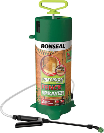 Ronseal Precision Pump Fence Sprayer | Fast, Even Coverage | Adjustable Spray