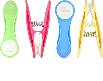 Soft Grip Clothes Pegs 10pk Assorted Colours | Soft & Secure dont mark Clothes.