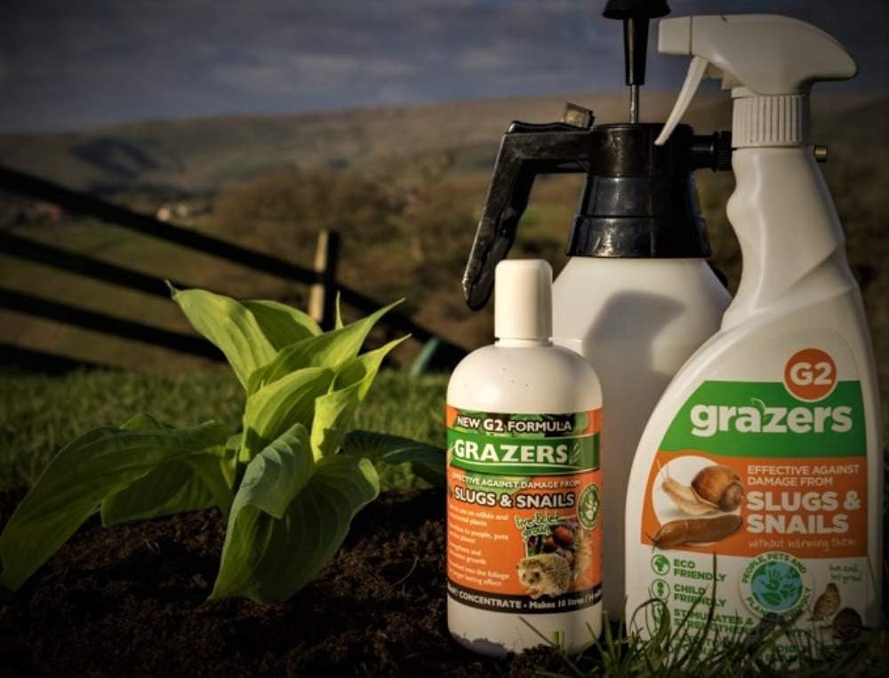 Grazers G2 Slug and Snail Deterrent | Ready to Use | Eco Friendly 750ml