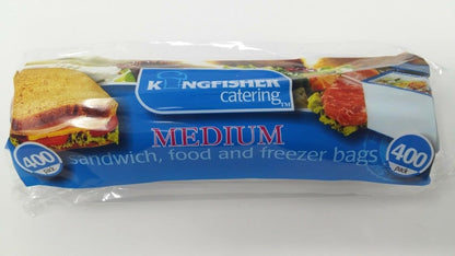 KKingfisher  Medium Sandwich Food Freezer Bags, Pack of 400