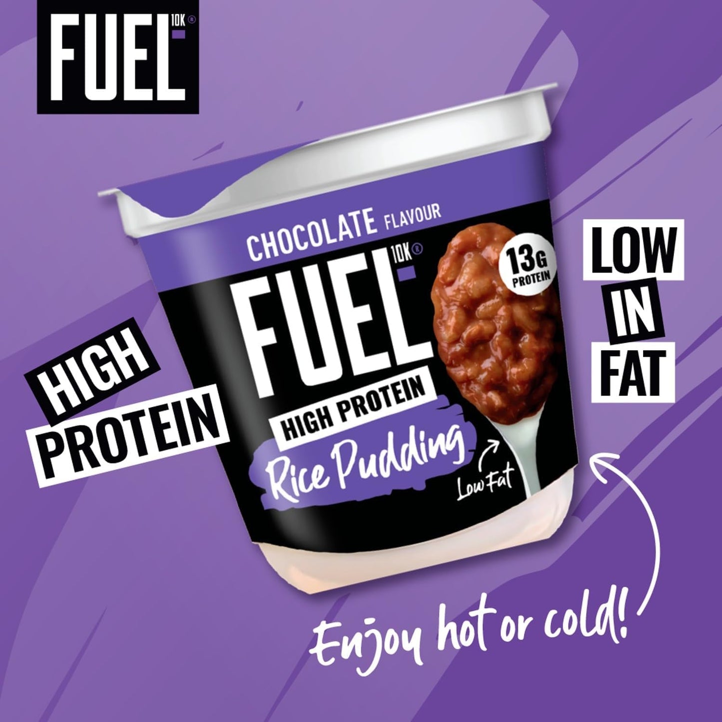 Fuel 10K Ready To Eat Chocolate Porridge Pot 6 x 210g