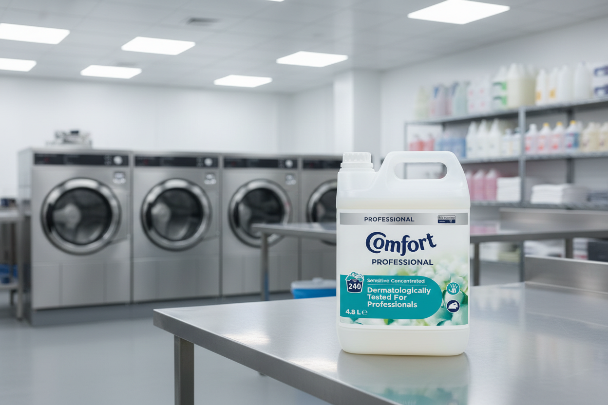 Comfort Professional Sensitive Fabric Softener Concentrated 4.8 Litre 240W