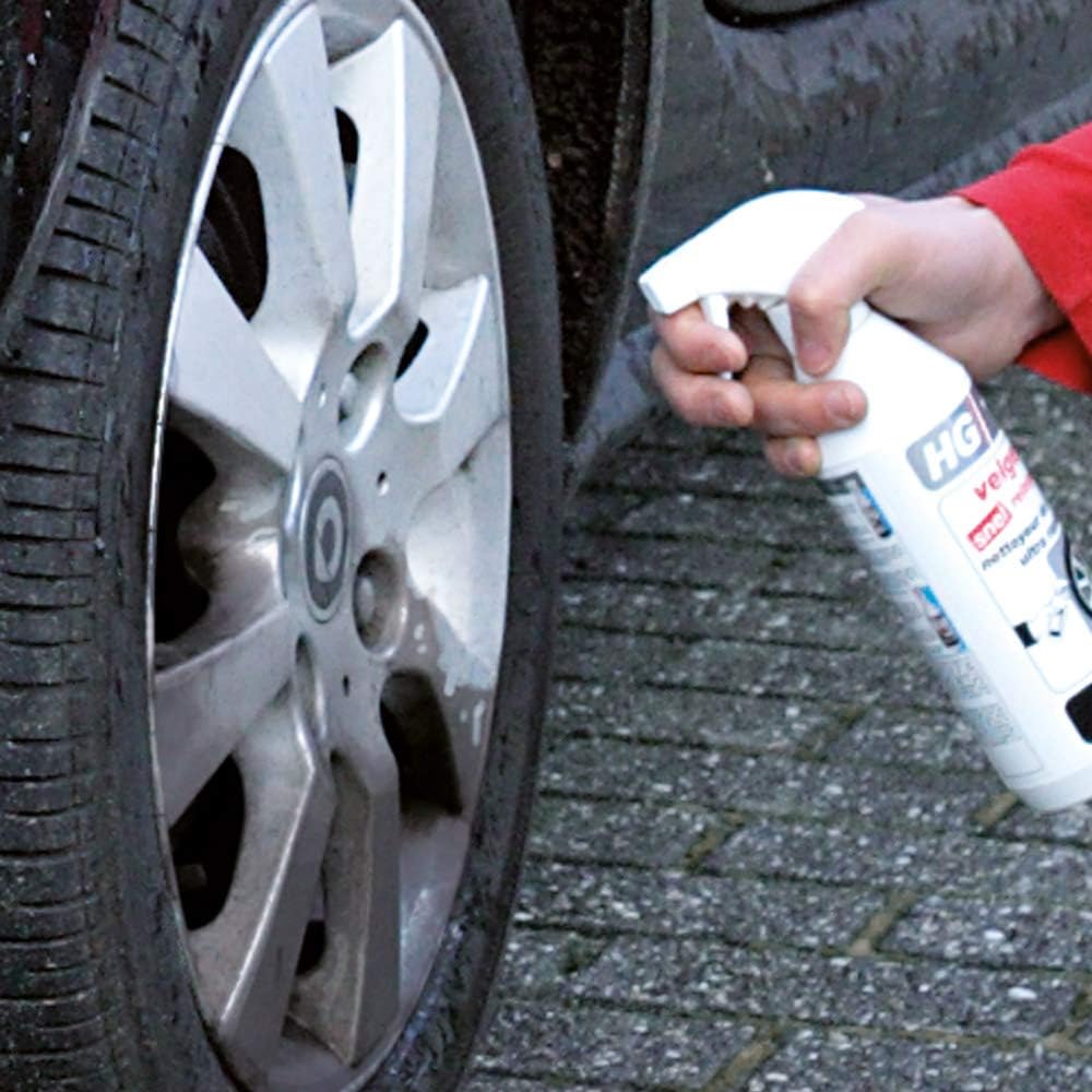 HG Car Wheel Rim Cleaner, Polish & Degreaser 500ml