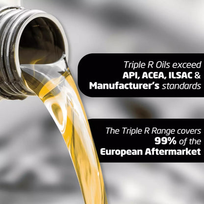 Carlube Triple R 15W40 High Mileage Semi Synthetic Engine Oil 1L