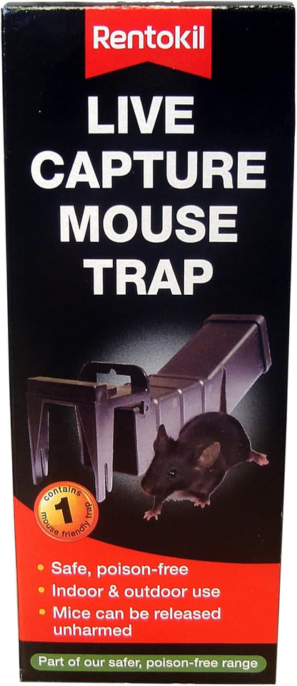 Rentokil Live Capture Mouse Traps Blister