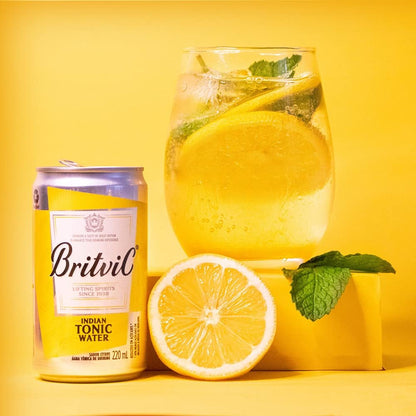 Britvic Indian Tonic Water Cans 24x150ml