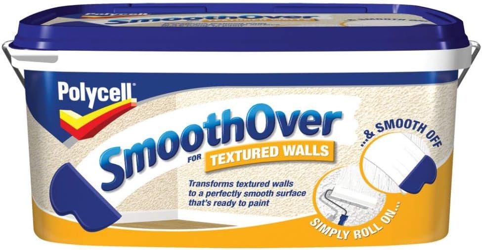 Polycell SmoothOver for Damaged and Textured Walls 5L