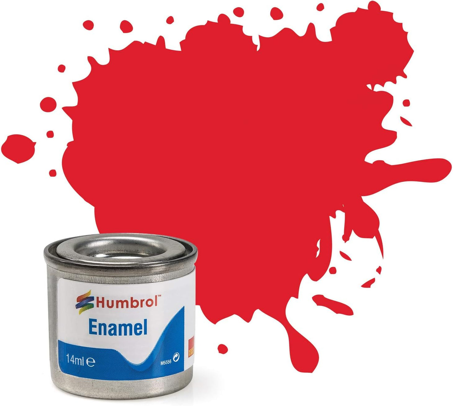 Humbrol Model Paint - AA0206 No 19 Bright Red - Gloss 14Ml