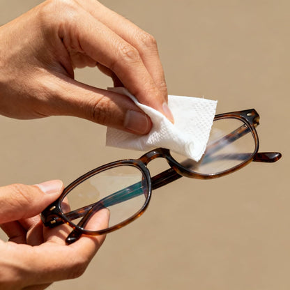 Spectacle and Lens Wipes | Individually Wrapped | 1 x 54 Pack