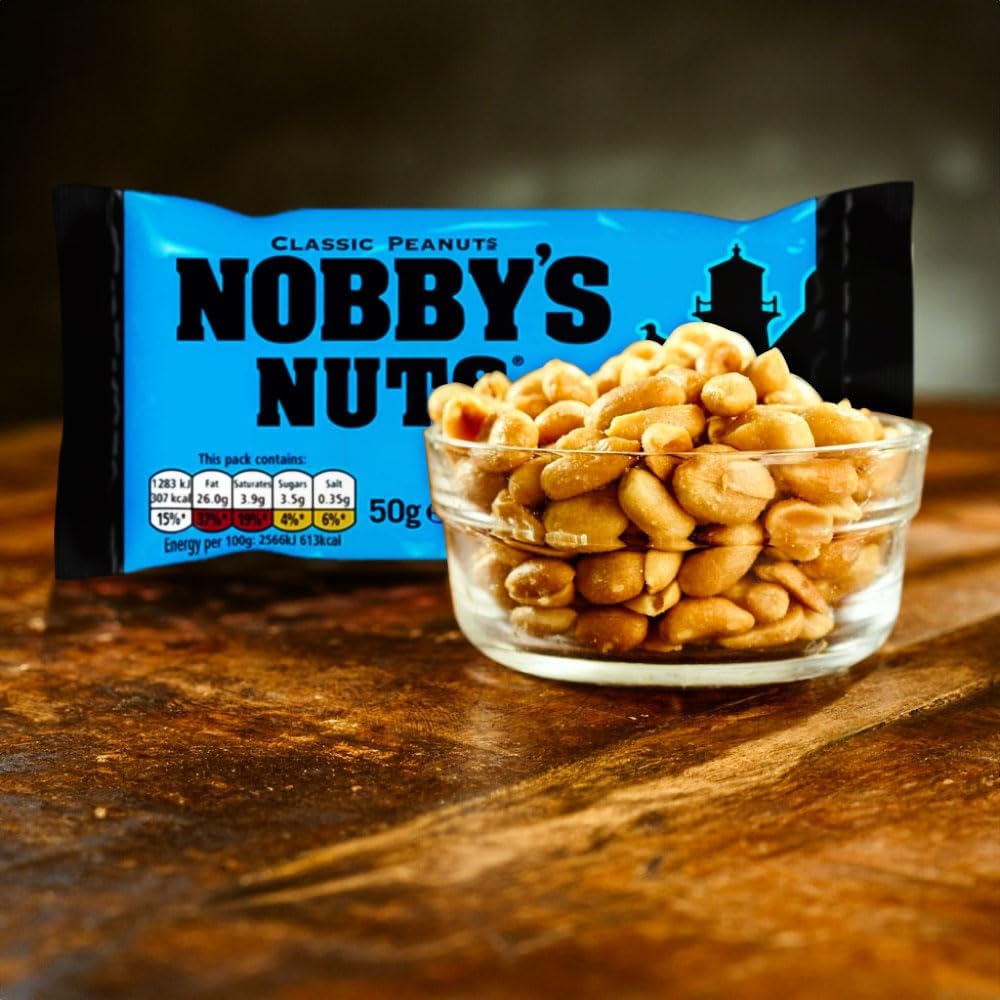 Nobby's Classic Salted Peanuts In Mega Pub Card 24 x 50g Packs