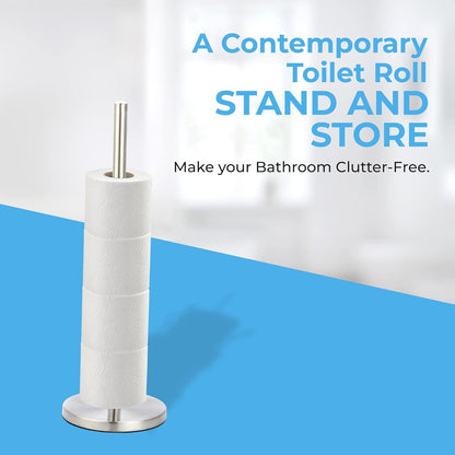 Blue Canyon Stainless Steel Toilet Roll Holder Spike