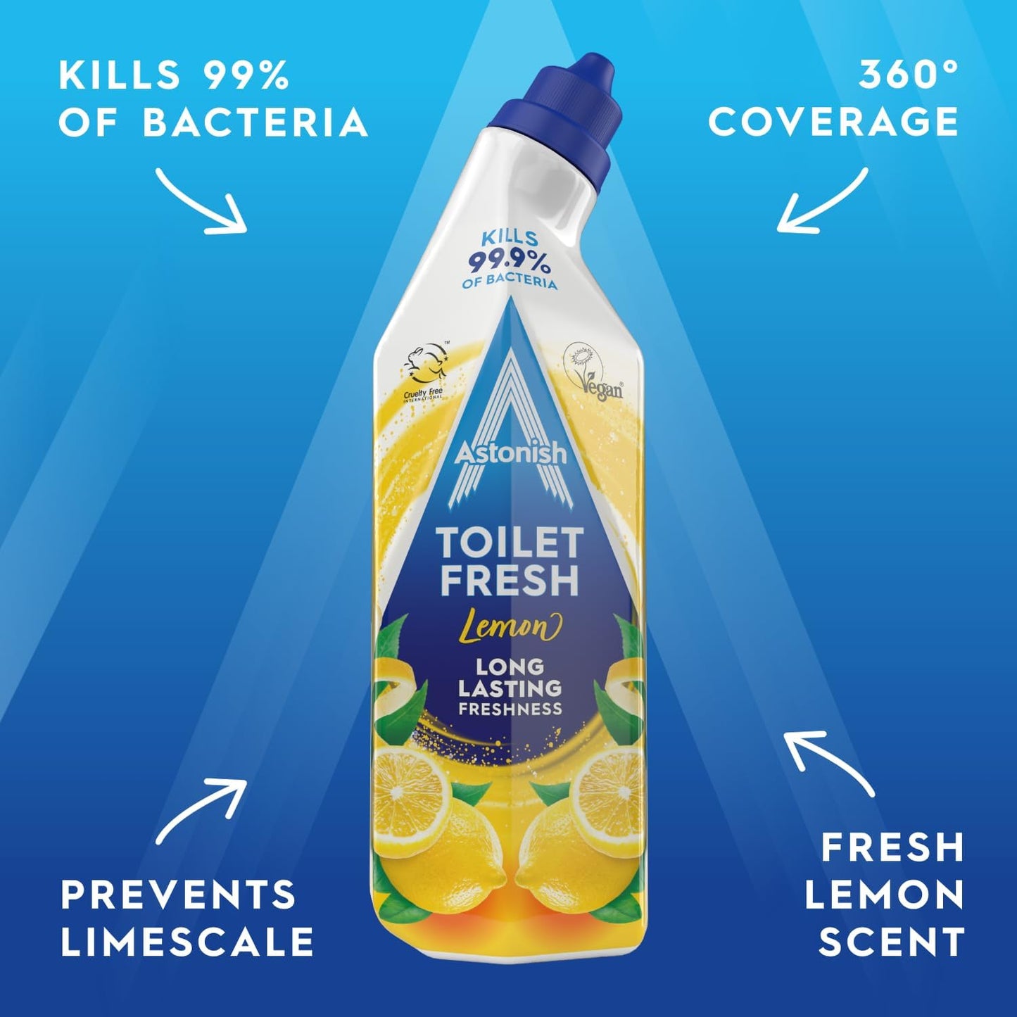 Astonish Toilet Gel Fresh Lemon 750ml