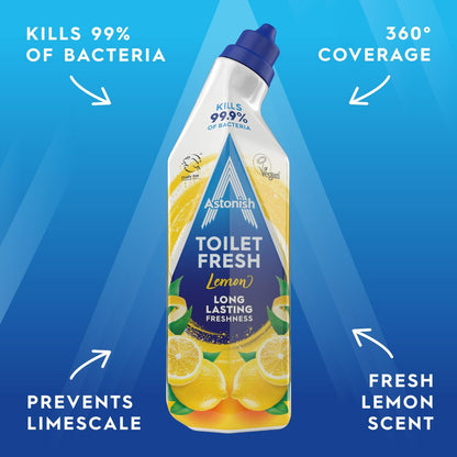 Astonish Toilet Gel Fresh Lemon 750ml