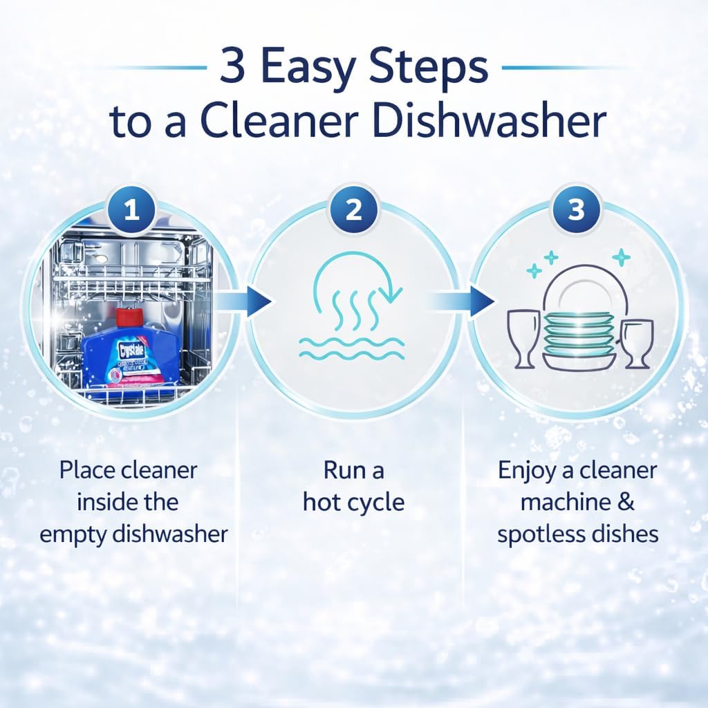 Crystale Dishwasher Cleaner 250ml