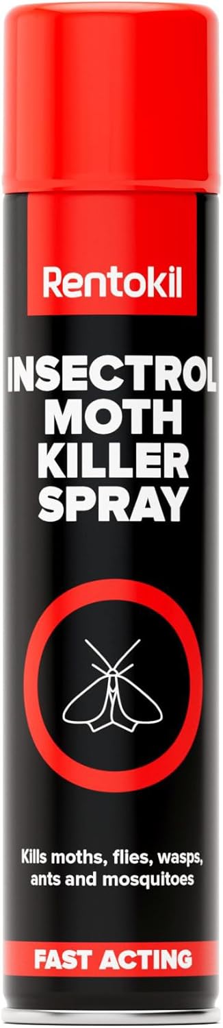 Rentokil Insectrol Moth Killer Spray 300ml Flies, Ants, Wasps etc