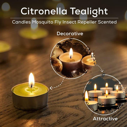 Price's Citronella Tea Lights 25's