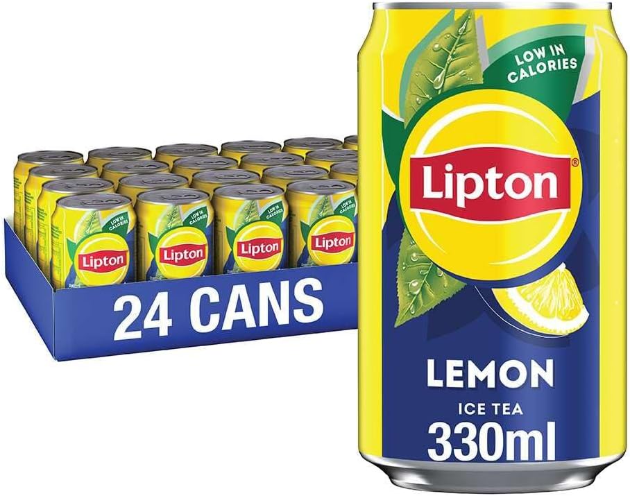 Lipton Lemon Ice Tea | 330ml Can| 24 x 330ml Pack