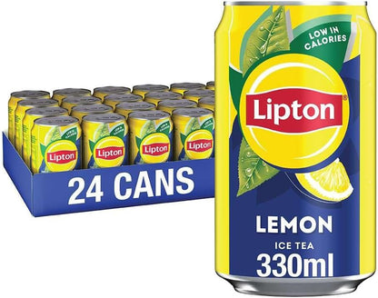 Lipton Lemon Ice Tea | 330ml Can| 24 x 330ml Pack
