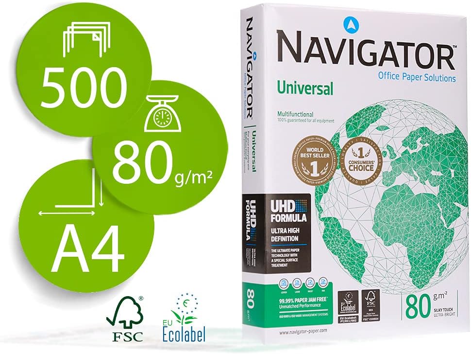 Navigator A4 80gsm White Universal Paper (500 Sheet)