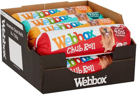 Webbox Chub Roll Assorted 8x720g