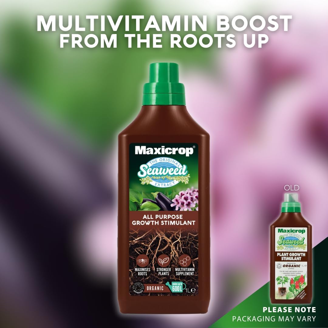 Maxicrop Original Seaweed Extract 1L | Approved for Organic Growing