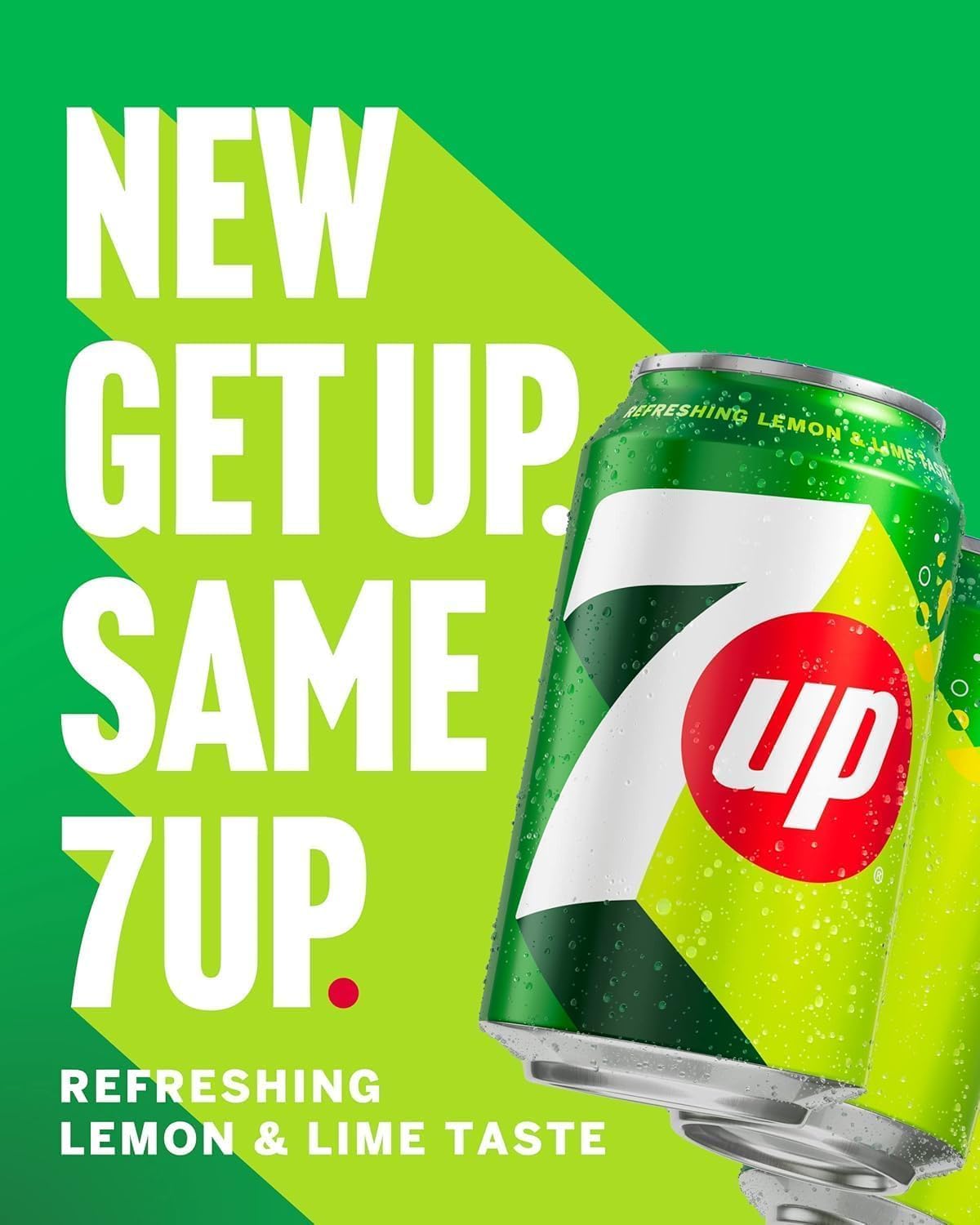 7UP Lemon and Lime Carbonated Cans 24x330ml