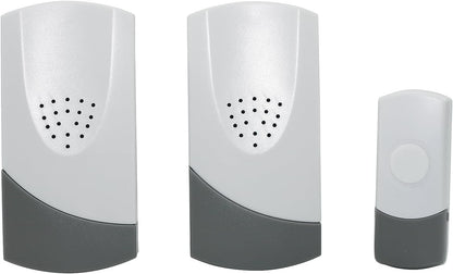 Daewoo Cordless Doorbell Chime Plug-In, White