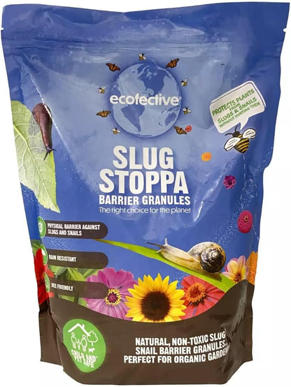 Ecofective Ecf0124 Slug Stoppa Barrier Granules For Slug And Snail Control, 2L