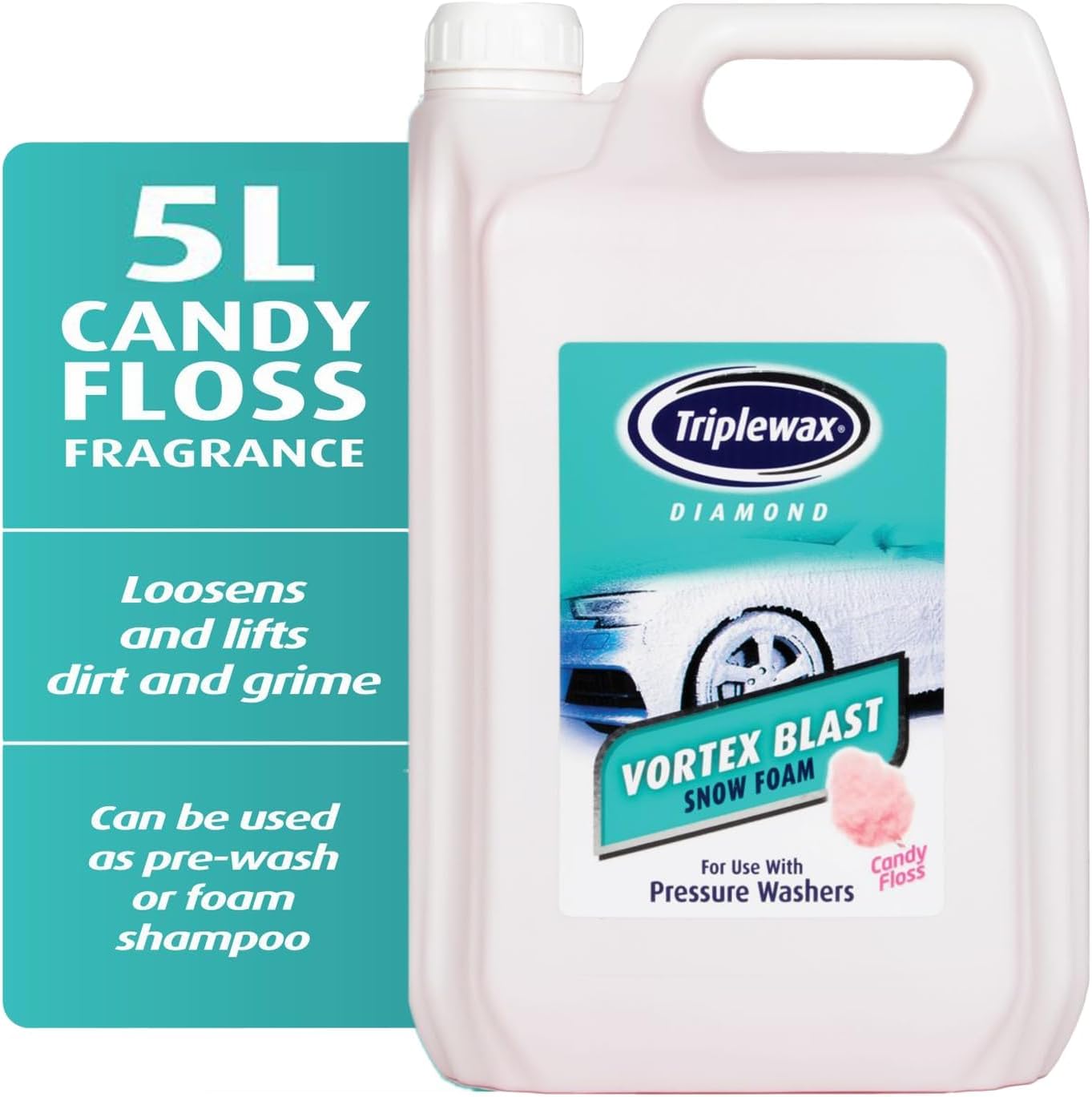 Triplewax Vortex Blast Snow Foam Car Shampoo - 2.5L