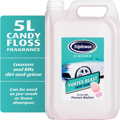 Triplewax Vortex Blast Snow Foam Car Shampoo - 2.5L