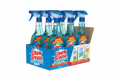 Elbow Grease Glass Cleaner With Vinegar For Windows And Mirrors, 500 Ml