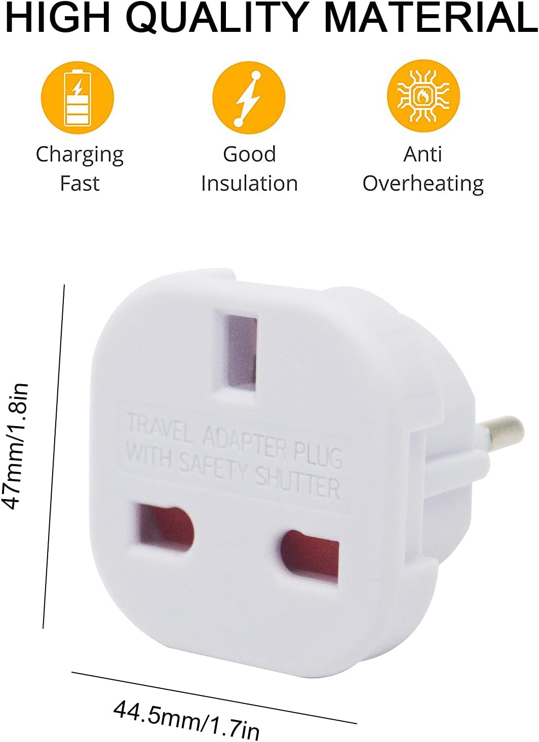 EUROPEAN TRAVEL ADAPTOR