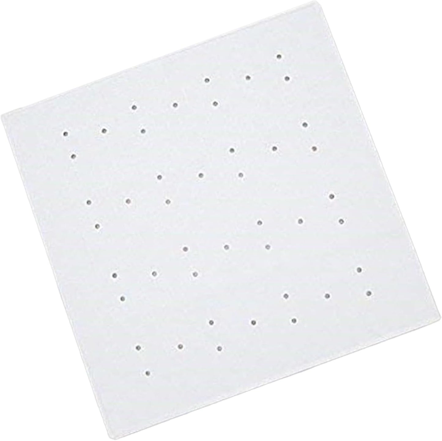 Blue Canyon Nonslip Antibacterial Rubber Shower Mats 53X53 Cm White