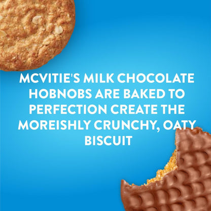 McVities Milk Chocolate Hobnobs Twin Pack 636g