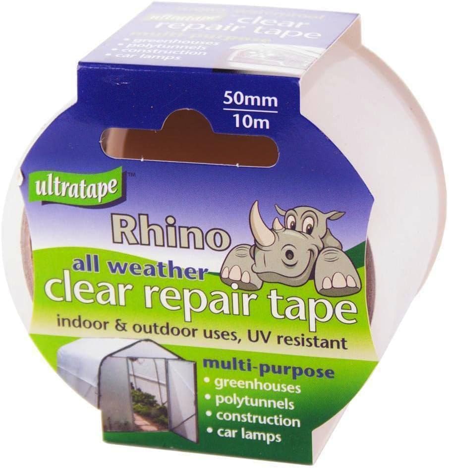 Rhino All Weath Clr Tape 50Mmx10M