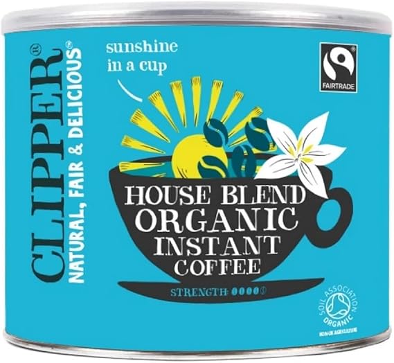 Clipper Fairtrade House Blend Organic Arabica Coffee 500g