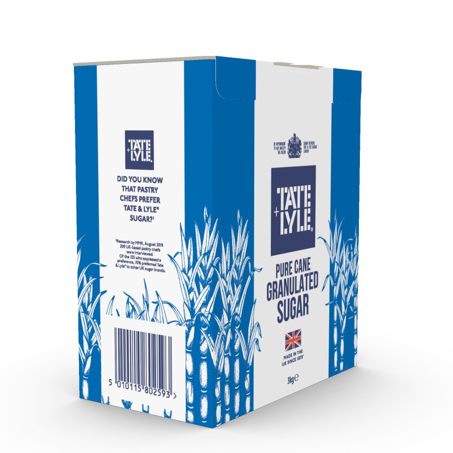 Tate & Lyle 3kg Granulated Sugar Tub