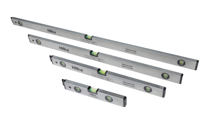 Hilka Tools Branded Spirit Level | Tough Aluminium Frame | 24"(600mm)