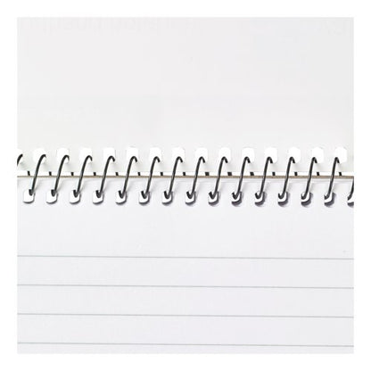 5 Star Spiral Shorthand Notebook Ruled 60gsm 160 Page 127x200mm Black/White (Pack of 10) 638671