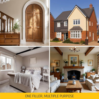 Everbuild All Purpose Ready Mixed Filler €“ Interior And Exterior Use €“ White €“ 600G