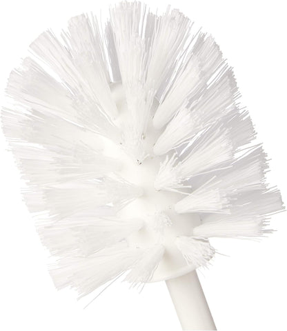 Addis Toilet Brush Round With Open Holder, Plastic, White, 1,202267