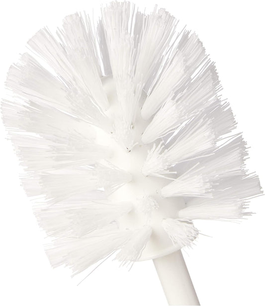 Addis Toilet Brush Round With Open Holder, Plastic, White, 1,202267