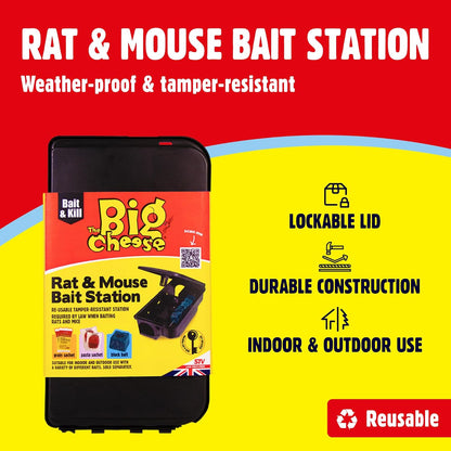 Big Cheese Rat & Mouse Bait Station (STV179)
