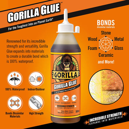 Gorilla Glue 115ml | 100% Waterproof | 1 x 115ml Bottle