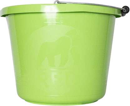 Red Gorilla Premium Builder's Bucket | 14 litre, 3 Gallon | 1 x Pistachio