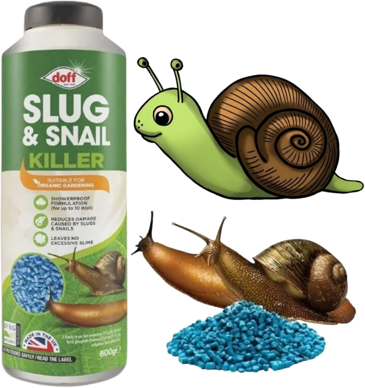 Doff Slug & Snail Killer 800G
