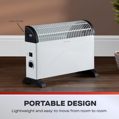 2000W Convector Heater White