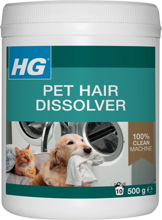 HG Pet Hair Dissolver, Pet Friendly & Washing Machine Safe | 1 x 500g